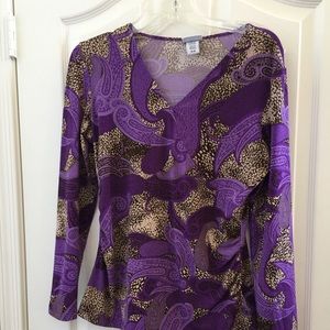 FINAL MARKDOWN Ladies jaclyn smith top medium
